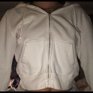 Brandy Melville crystal hoodie